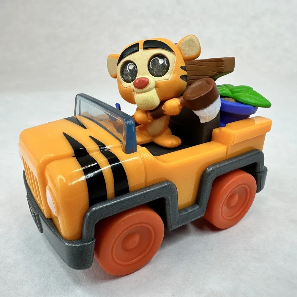 Disney Doorables TIGGER Winnie Pooh  Let's Go Series 3 Figure & Vehicle NEW RARE